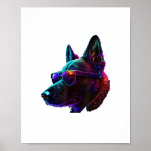 Belgian Malinois Dogs Belgian Malinoiss Poster