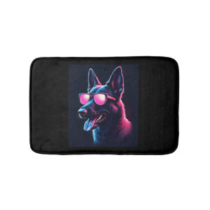 Belgian Malinois Dogs Belgian Malinoiss T-Shirt Bath Mat