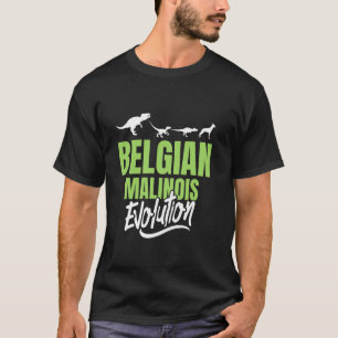 BELGIAN MALINOIS EVOLUTION Dog Owner Malinois T-Shirt