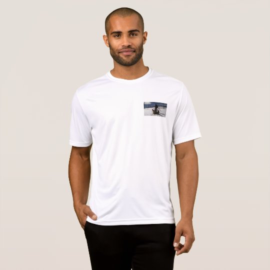 Belgian Malinois & German Shepherd in the snow T-Shirt