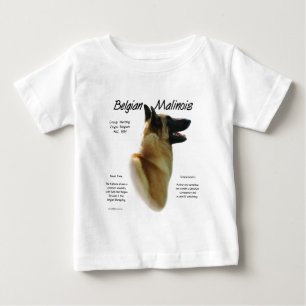 Belgian Malinois History; All about Malinois Baby T-Shirt