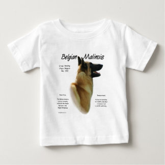 Belgian Malinois History; All about Malinois Baby T-Shirt