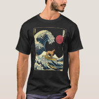 Belgian Malinois Japanese Kanagawa Wave Funny Surf