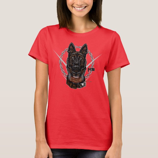 Belgian Malinois K9 Force - ELITE T-Shirt (Front)