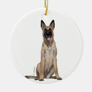 Belgian Malinois Ornament