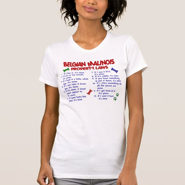 BELGIAN MALINOIS PL2 T-Shirt (Front)