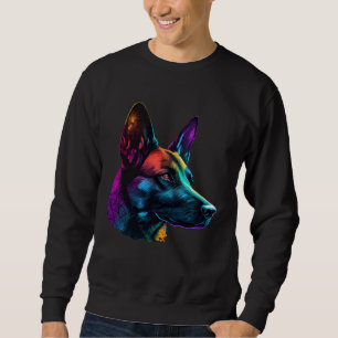 Belgian Malinois Pop Belgian Malinois Sweatshirt