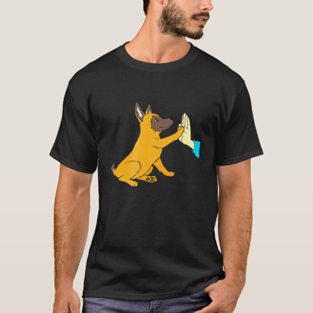 Belgian Malinois Puppy T-Shirt (Front)