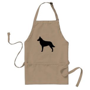 Belgian Malinois Silhouette Standard Apron