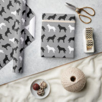 Belgian Malinois Silhouettes Pattern