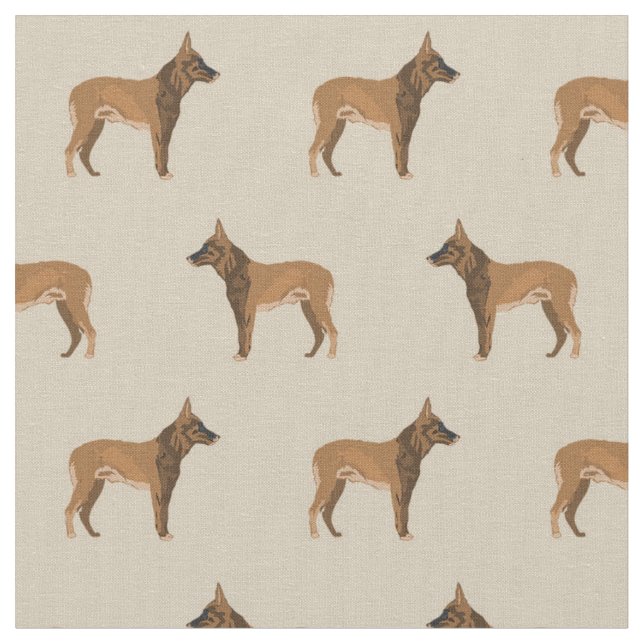 Belgian Malinois tan Fabric (Close Up)