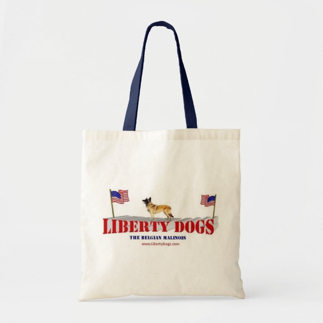 Belgian Malinois Tote Bag (Front)