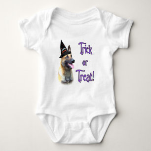 Belgian Malinois Trick Baby Bodysuit