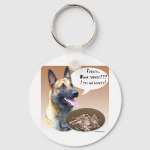 Belgian Malinois Turkey Key Ring
