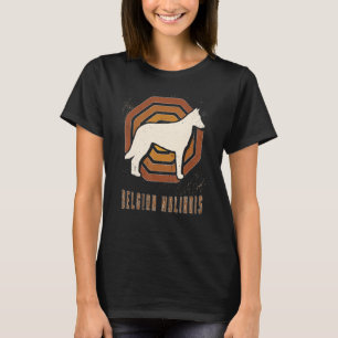 Belgian Malinois Vintage Retro Classic Dog Love T-Shirt