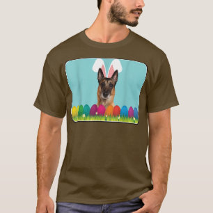 Belgian Malinois w Bunny Ears T-Shirt