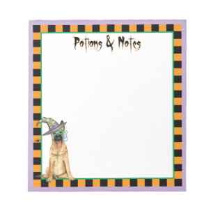 Belgian Malinois Witch Notepad
