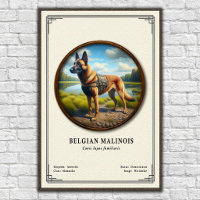 Belgian Malinois Zoology Series