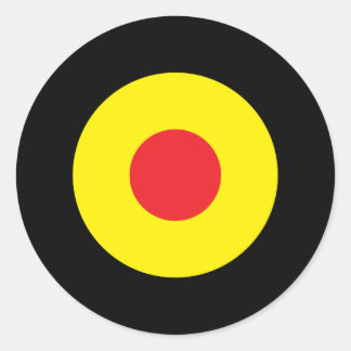 Belgian Mod Round Sticker