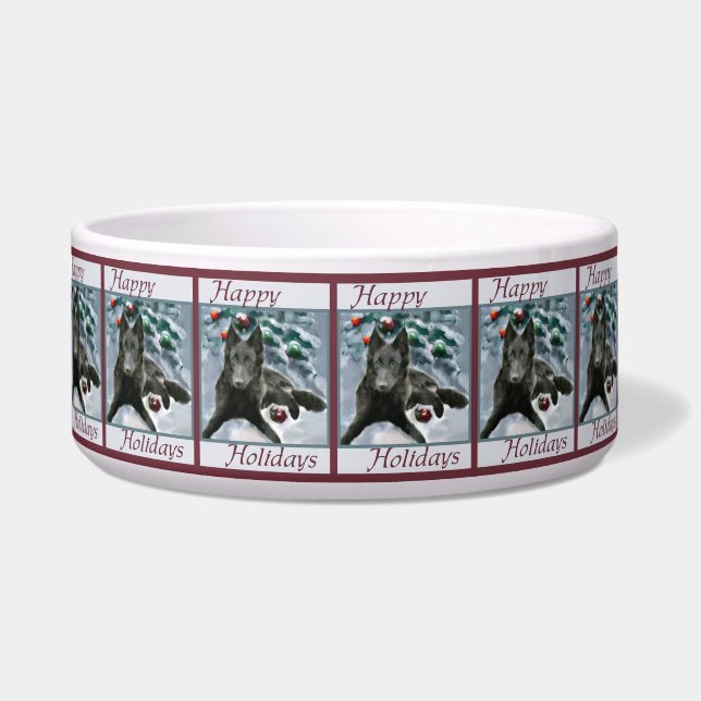 Belgian Sheepdog Christmas  (Front)