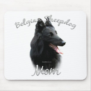 Belgian Sheepdog Mum 2 Mouse Mat