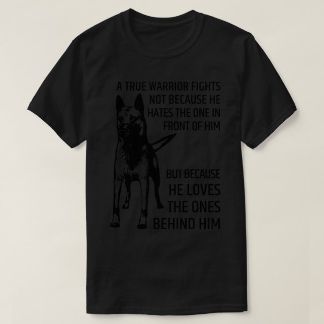 Belgian shepherd Malinois (2) T-Shirt (Design Front)