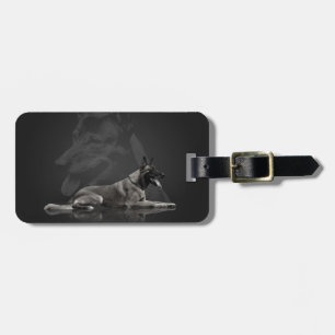 Belgian shepherd - Malinois Luggage Tag