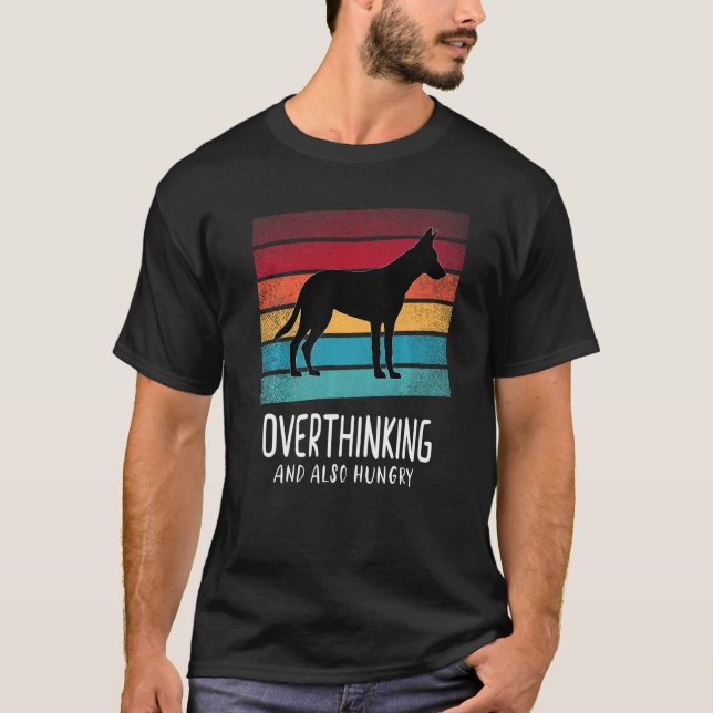 Belgian Shepherd Malinois Retro  3 T-Shirt (Front)