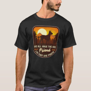 Belgian Shepherd Malinois Retro 7 T-Shirt