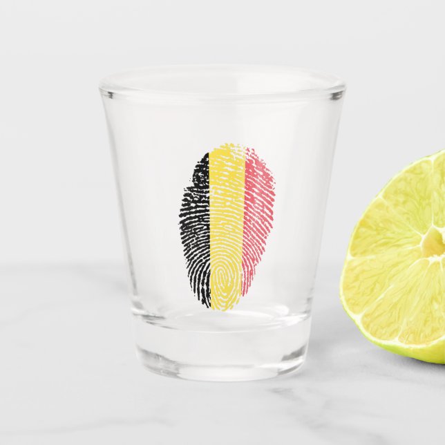 Belgian Shot Glass (Front)