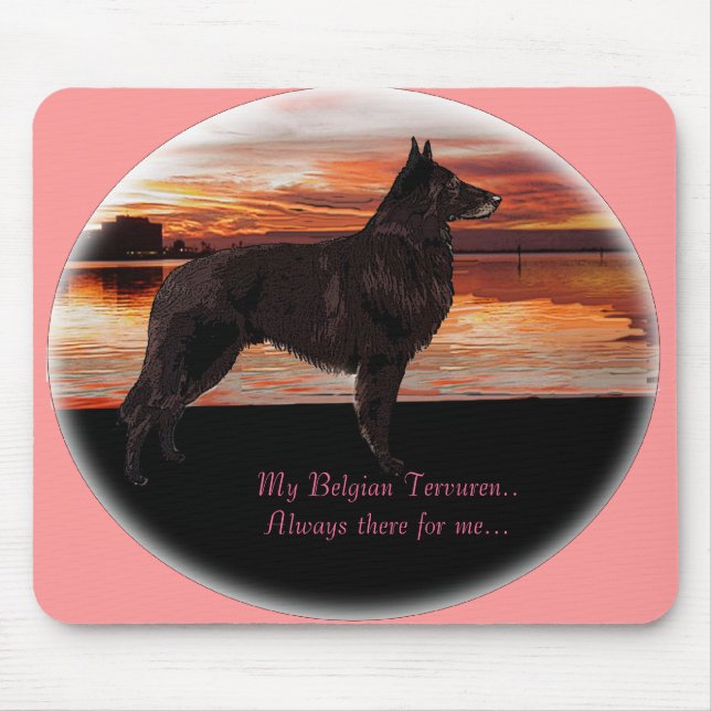 Belgian Terv Mousepad (Front)