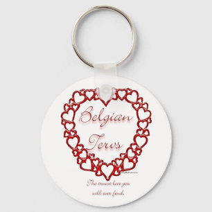 Belgian Terv True Love - Keychain