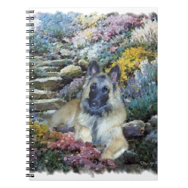 Belgian Tervuren Art Notebook (Front)