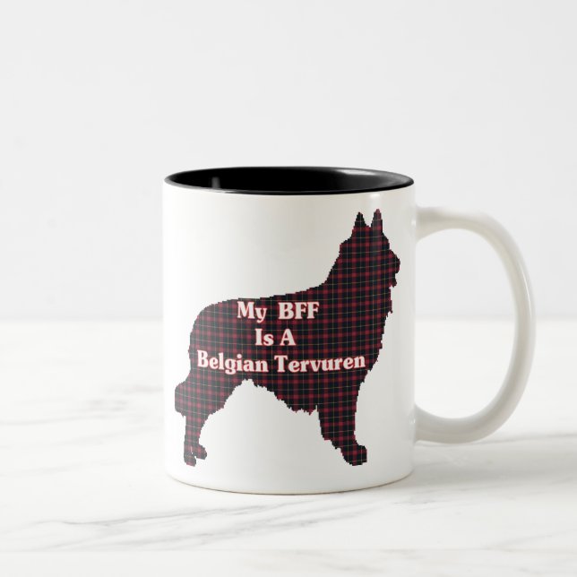 Belgian Tervuren BFF Mug (Right)