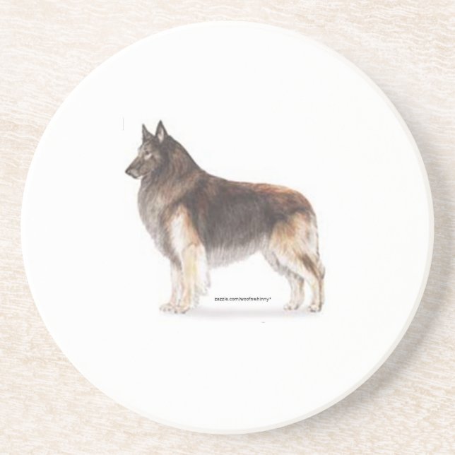 Belgian Tervuren Coaster (Front)