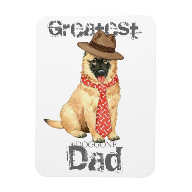 Belgian Tervuren Dad Magnet (Vertical)