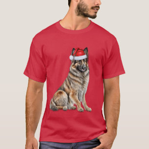 Belgian Tervuren Dog Lover Funny Christmas T-Shirt