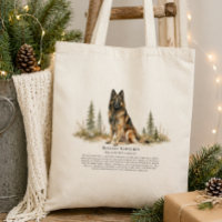 Belgian Tervuren Dog Watercolor Breed Quote