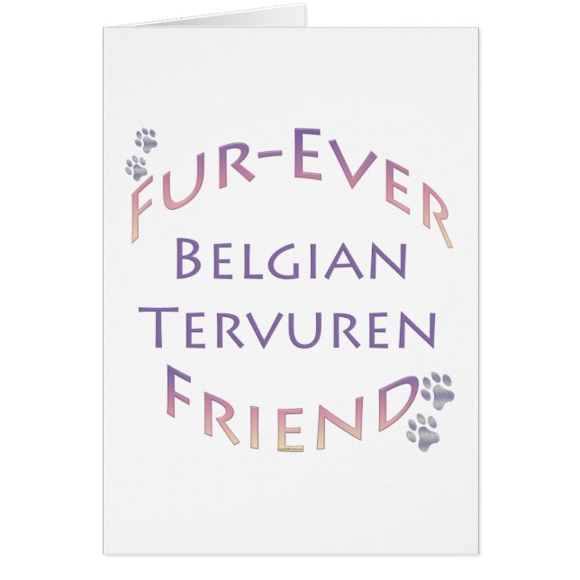 Belgian Tervuren Furever (Front)