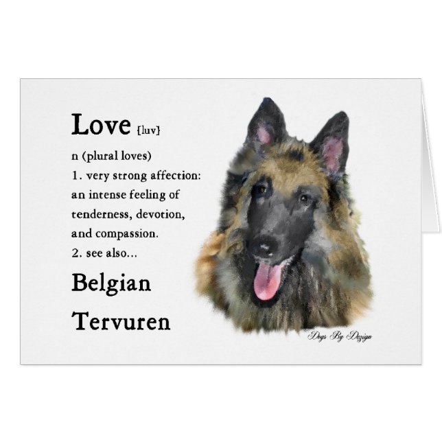 Belgian Tervuren Gifts (Front Horizontal)