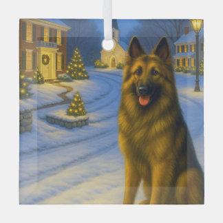 Belgian Tervuren Glass Tree Decoration