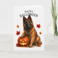 Belgian Tervuren Halloween Devil Dog