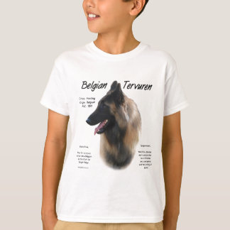 Belgian Tervuren History; All about Tervurens T-Shirt