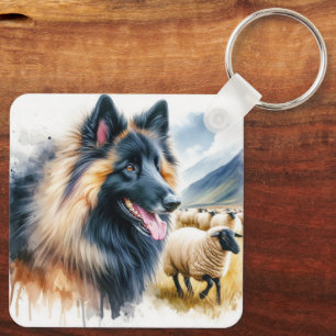 Belgian Tervuren Key Ring