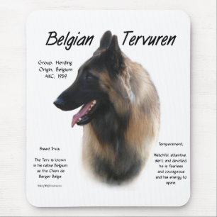 Belgian Tervuren Meet the Breed Mouse Mat