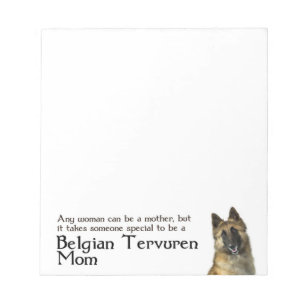 Belgian Tervuren Note Pad