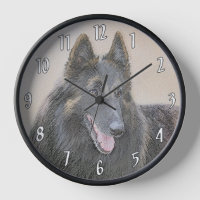 Belgian Tervuren Painting - Cute Original Dog Art