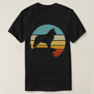  Belgian Tervuren Retro Vintage 60s 70s Dog Puppy  T-Shirt