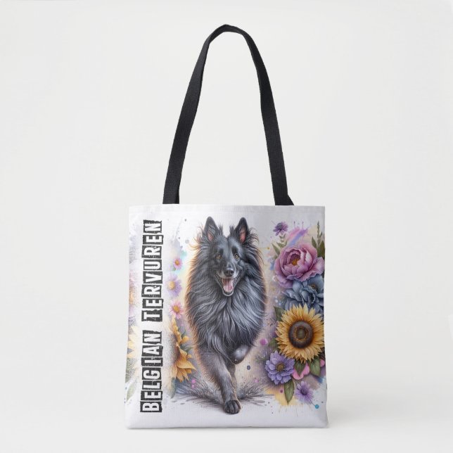 Belgian Tervuren Tote Bag (Front)