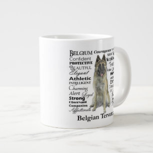 Belgian Tervuren Traits Jumbo Mug